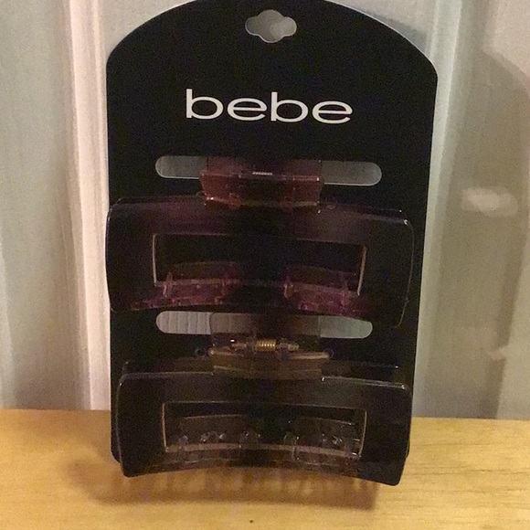 bebe Large Hair Clips - Picture 2 of 10